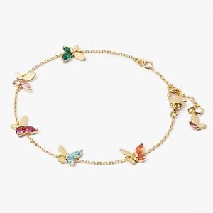 Kate Spade Social Butterfly Multi Color Bracelet